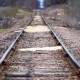 Railroad tracks near Chieftain Sands, Cheek, WI frac sand processing site