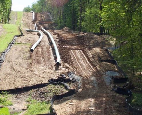 Pipeline-Build-Out-Feature Pipeline build out - Photo by Sierra Shamer - Oil and gas pipeline