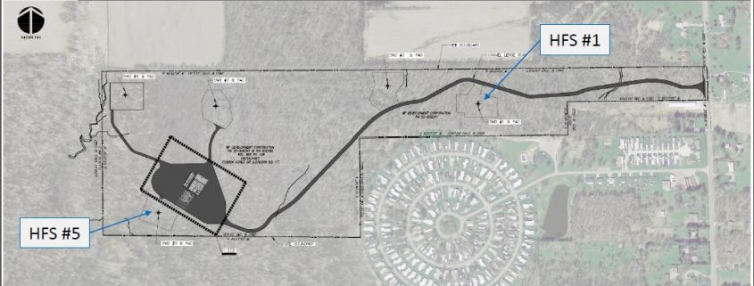 Seneca Resources Class II Injection Well proposal site layout plan