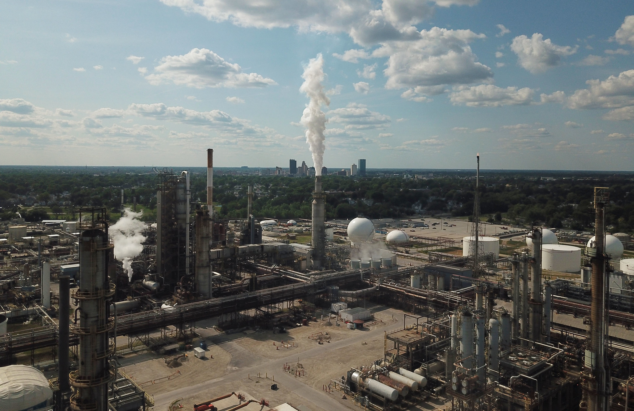 Toledo Refining Co Refinery in Toledo, OH, July 2019 Toledo Refining Co Refinery in Toledo, OH, July 2019